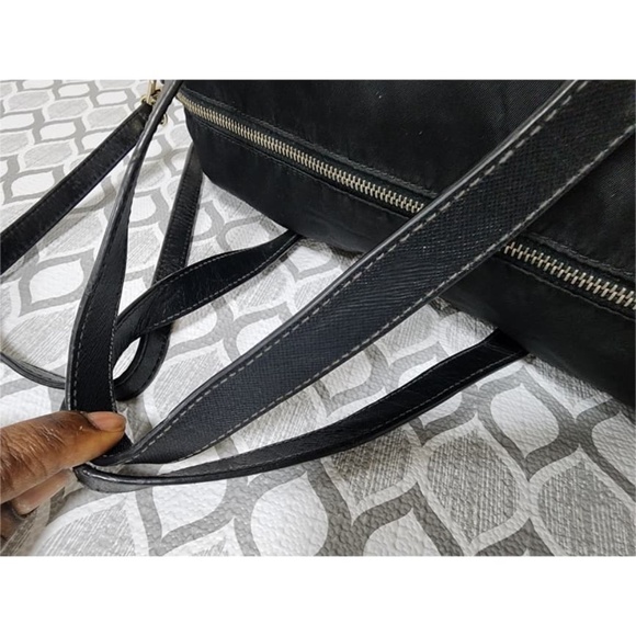 Authentic PRADA Tessuto Two-Way Boston Bag Black - Picture 6 of 13